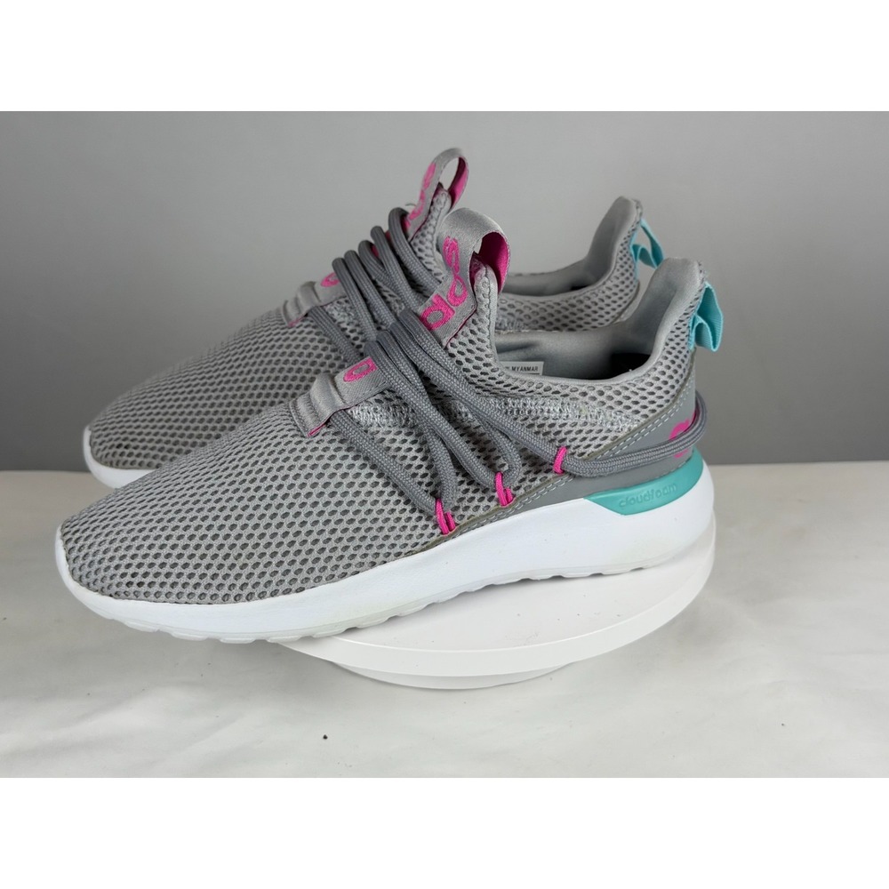 adidas Lite Racer Adapt 3.0 Kids US 3.5 Halo Silver Pink FY7206